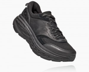 Chaussures Running Route Hoka Opening Ceremony Bondi Homme Noir Noir | MJYH61903