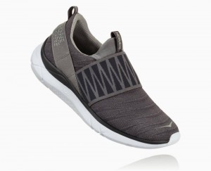 Slip On Hoka Hupana Femme Grise | LSVJ51927